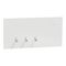 Clipsal Solis T Series Flush Switch | 3 Gang Toggle | 230V-240V | Polished White Ceramic | @Each of 1 | by Clipsal