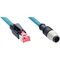 Cable, STEC/BUC 5M0 RJ45 / M12 8 PIN