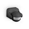 PIR sensor 12m - wall mount - IP44 - black
