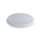 12w LED 250mm Round Low Profile Dimmable IP54 Poly. Oyster - White Trim - TRI-CCT