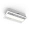 2000W PTC high velocity bathroom heater & exhaust w/LED panel - White - tri-cct