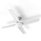 52 inch (1320mm) 4 Blade IP66 40W DC Ceiiling Fan black