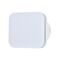 EDGE DC 100 - Energy saving DC 100mm Wall Exhaust Fan - White, square fascia - 24/7 continuous trickle, standard on/off or 10min run on timer mode