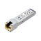 TP-LINK OMADA 1000BASE-T RJ45 SFP MODULE, 100M, 3YR