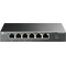TP-LINK 6-PORT UNMANAGED GIGABIT SWITCH, POE+(3), POE++(1), 64W, METAL CASE, 5YR