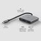 TP-LINK 3 PORT HUB, 100W PD(1), USB-A 3.0(1), HDMI 4K@60Hz(1), 1YR