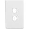 Plate Std 2G White