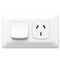 Single Power Outlet 10A 250V Standard Si