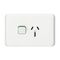 Socket Sw Horiz SGLE 15A 250V