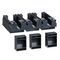 1 CONNECTIONS Adapter 3P For P