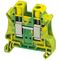 Terminal Din Mount 10mm GN/Y