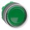 Pushbutton Illum Green Head