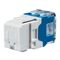 RJ45 JACK CAT6 UTP KEYSTONE SH WHITE