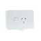 Socket Sw Horizontal Single 10A 250V XW