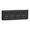 Skin Socket Sw Horiz Quad 10A 250V XB