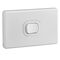 415V 32A D/P Cooker Switch WHI