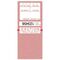 Promark NSW Test Tag Self Laminating with Security Flap - Red