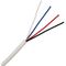 Cable Security Unscreened 14/0.20 4 Core White 100M
