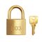 PADLOCK, 003 FIRE BRIGADE 30mm, 4.75mm SHACKLE, 1 KEY