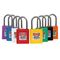 PADLOCK, PLASTIC, COLOUR CODED 38mm SHACKLE, KA, GREEN
