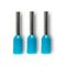 BOOTLACE INSUL BLUE 0.75MM2 X 8MM PK100