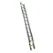 Alu Ext Ladder with Leveller 3.65-6.05m 150kg Industrial