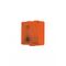 Enclosure Back Box Shallow 1 Gang with 25mm and 2 x 20mm Entries Chemical Resistant Orange