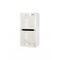 Enclosure Back Box 2 Gang with 32mm and 2x25mm Entries Chemical Resistant White
