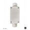 Junction Box IP66 with 4 Fixed Terminals Large Profile Grey
