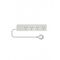 Powerboard Non Switched 4 Socket Outlets 10A 240V ac 2400W Maximum Load Over Current Protection White