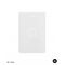 Senoa Multi Purpose Switch Glass Front 1 Button 10A Max Per Plate 230V White