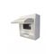 Switchboard Surface Mount 8 Way 100A 415V ac IP40 with White Door for Indoor Use