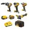 COMBI KIT, BRUSHLESS 18/54V XR 4 PCE, 5/6Ah inc 54V FLEXVOLT