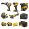 COMBI KIT, 5 PIECE, 18/54V 2 x 9Ah 18/54V