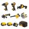 COMBI KIT, 6 PIECE, 18V, XR, 2 x 5Ah