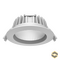 P54 recessed downlight, 25W, 4000K, 60°, white trim, non-dimmable