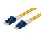 PATCH LEAD FIBRE, LC/LC DUPLEX SINGLE-MODE OS2 9U, 3m