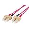 PATCH LEAD FIBRE, SC/SC DUPLEX MULTI-MODE OM4 50U, 3m