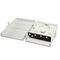 WALL ENCLOSURE, FIBRE, 8 PORT ST SIMPLEX UNLOADED
