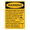 DOWNLIGHT WARNING SIGN (1) PACK