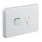 Single Power Point Skin | 10A 250V | Durable Polycarbonate | Classic White | @Pack of 1 | by GAF