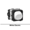 Mech D/Pole D/Throw 10A 2Way | DPDT Mechanism | 250V AC | White Electric | @Pack of 1 | by Clipsal