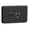 Skin Socket Horizontal Single 10A 250V | Durable Design | Easy Installation | by GAF