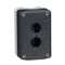 2 Push Button Empty Control Box | IP66 Rated | Durable Thermoplastic | Surface Mount Design | @Pack of 1 | by Clipsal