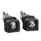 2 Short Rear Connections | Compact Design | Durable Construction | Secure Wiring | @Pack of 1 | by Clipsal