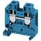 Screw Terminal Feed Through | DIN Rail Compatible | 800V Voltage Rating | Blue Color | @Quantity of 1 | by GAF