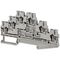 Spring Terminal | Tool-Free Spring Clamp Connection | 800V Rated | Compact Design | @Pack of 1 | by GAF