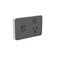 Skin Socket Horizontal Single 10A 250V | Durable Polycarbonate | IP20 Rated | @Pack of 1 | by GAF
