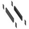 2 Plinth Side Panels 100x600 | Powder-Coated Steel | Corrosion-Resistant | @Pack of 1 | by Clipsal
