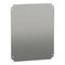 Plain Mounting Plate 500x400mm | Robust Steel Construction | Corrosion-Resistant Finish | by Clipsal